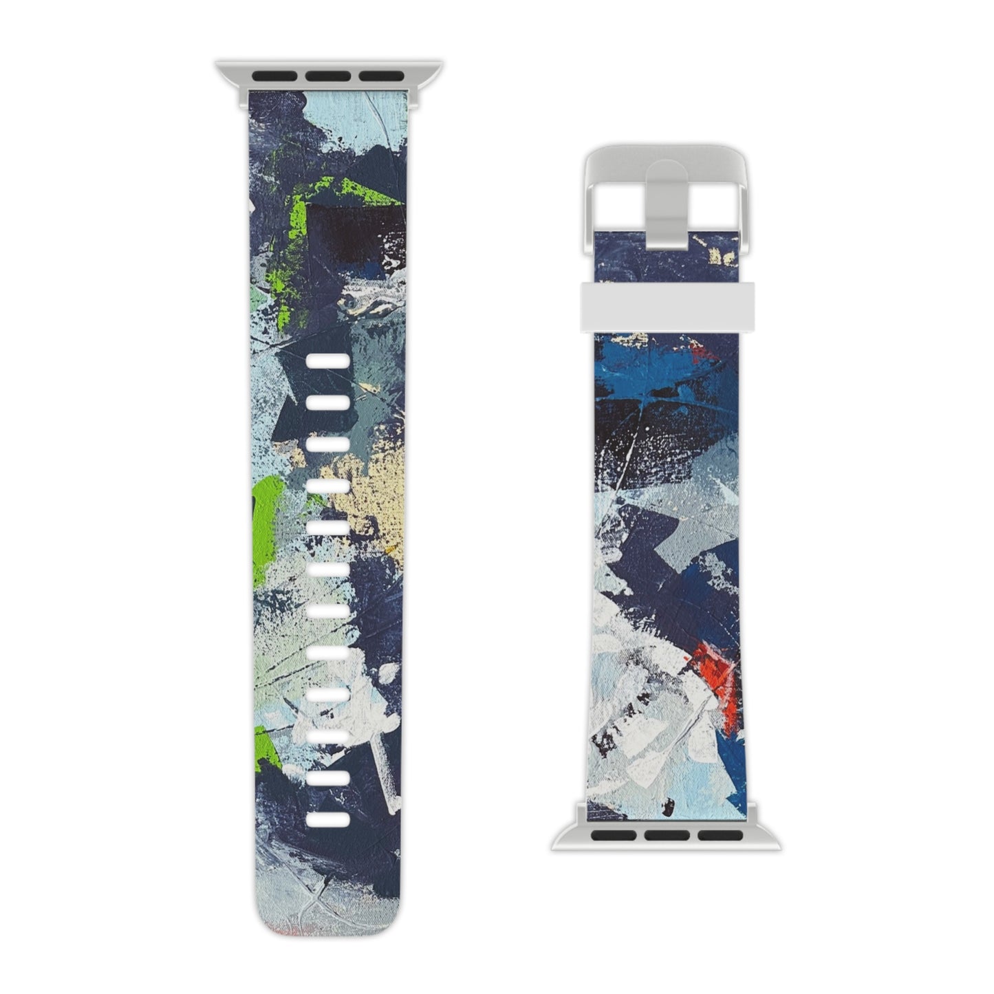 SpiralOutArt© "Skiing the Mexican Alps" Watch Band for Apple Watch