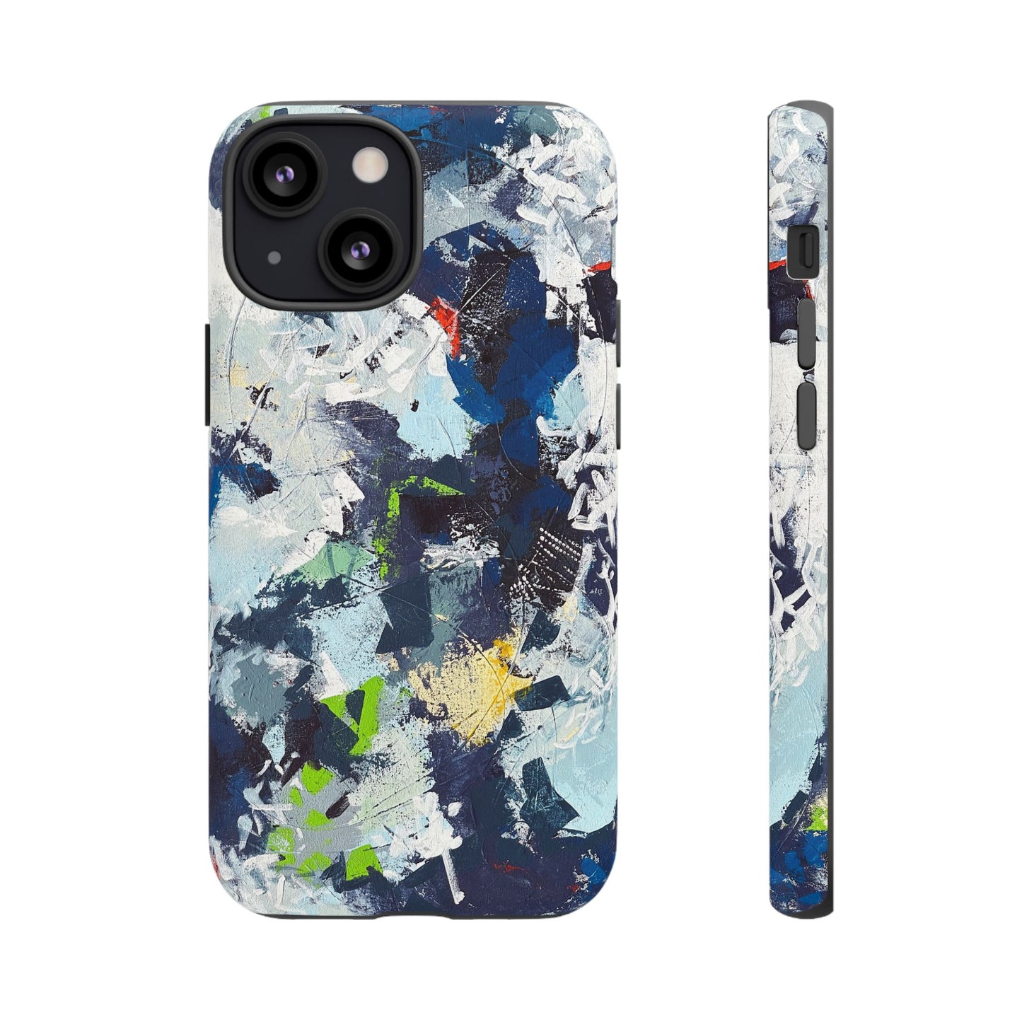 SpiralOutArt© "Skiing the Mexican Alps" – Tough Phone Case