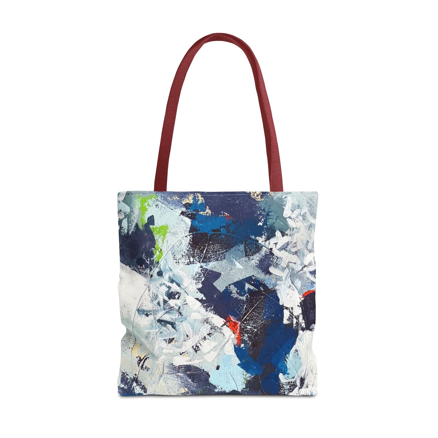 SpiralOutArt© "Skiing the Mexican Alps" Tote Bag (AOP)