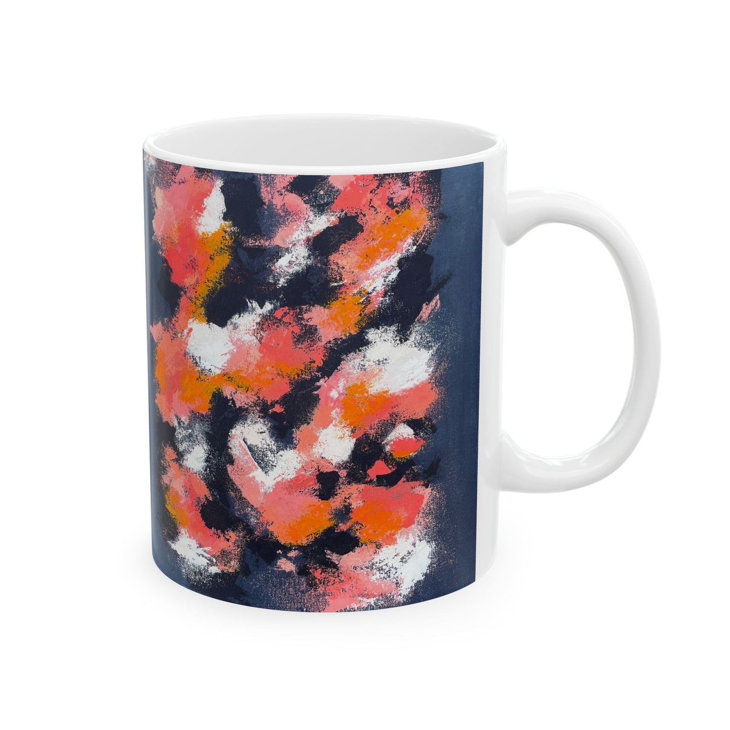 SpiralOutArt© "Winter Sun Deception" Ceramic Mug, (11oz, 15oz)