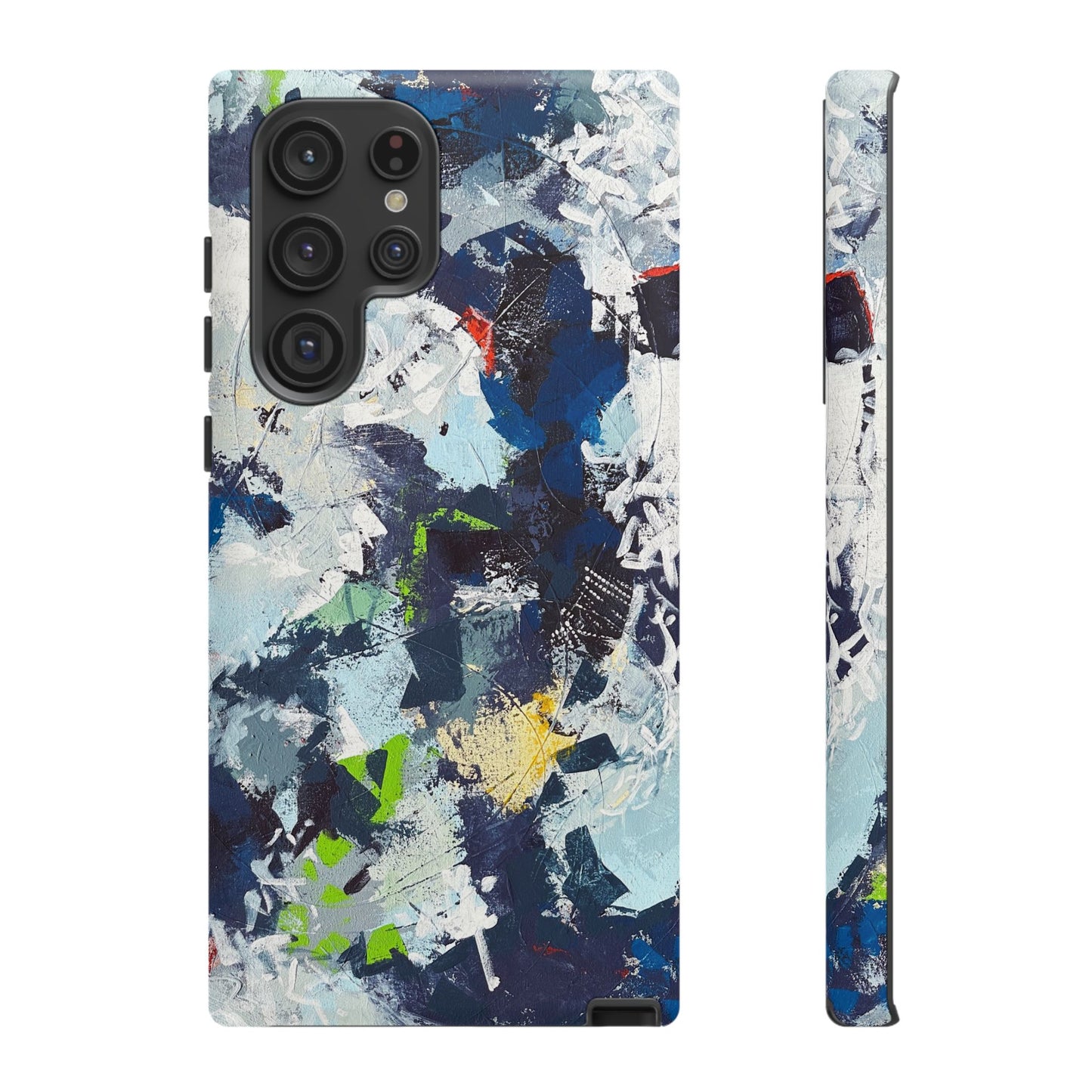 SpiralOutArt© "Skiing the Mexican Alps" – Tough Phone Case