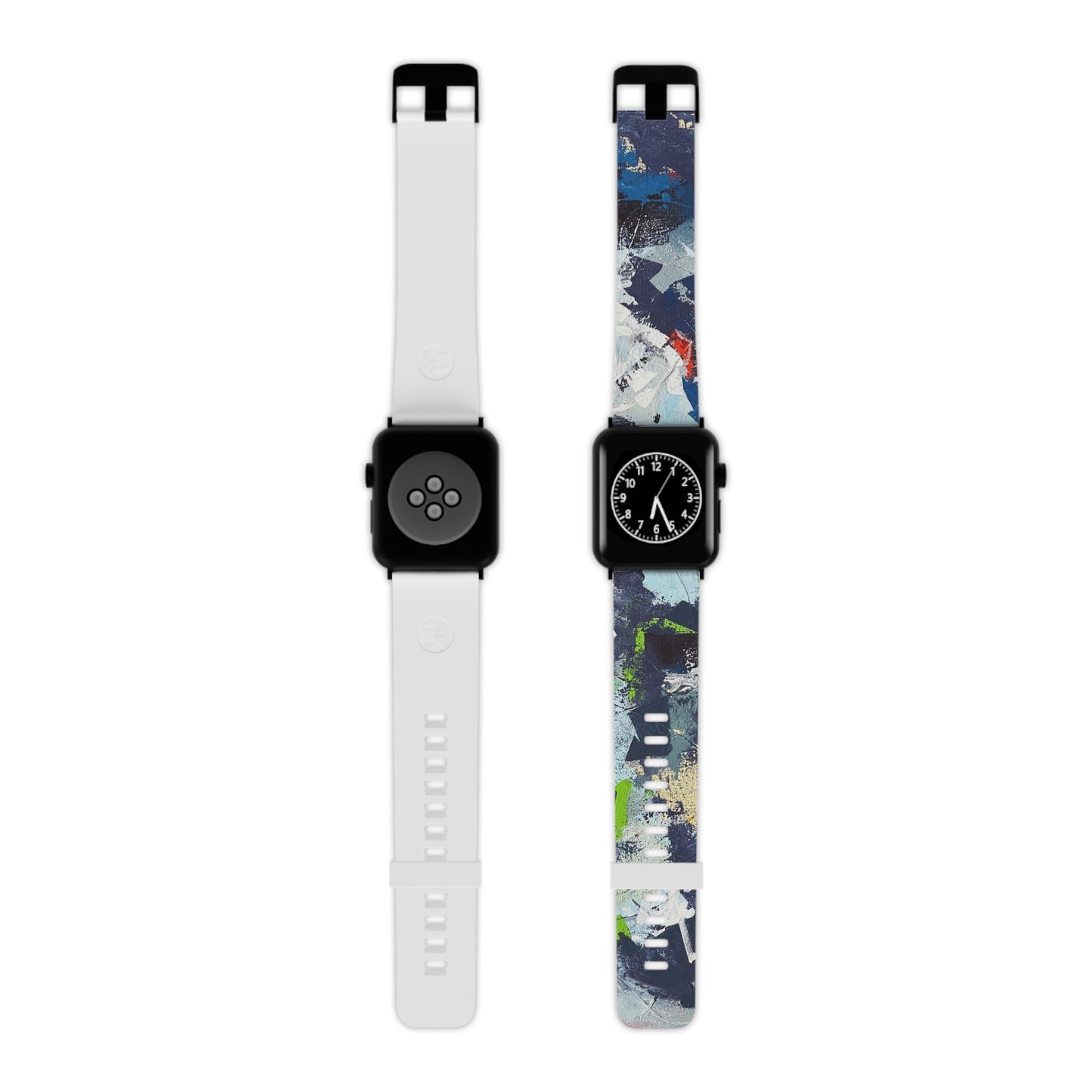 SpiralOutArt© "Skiing the Mexican Alps" Watch Band for Apple Watch