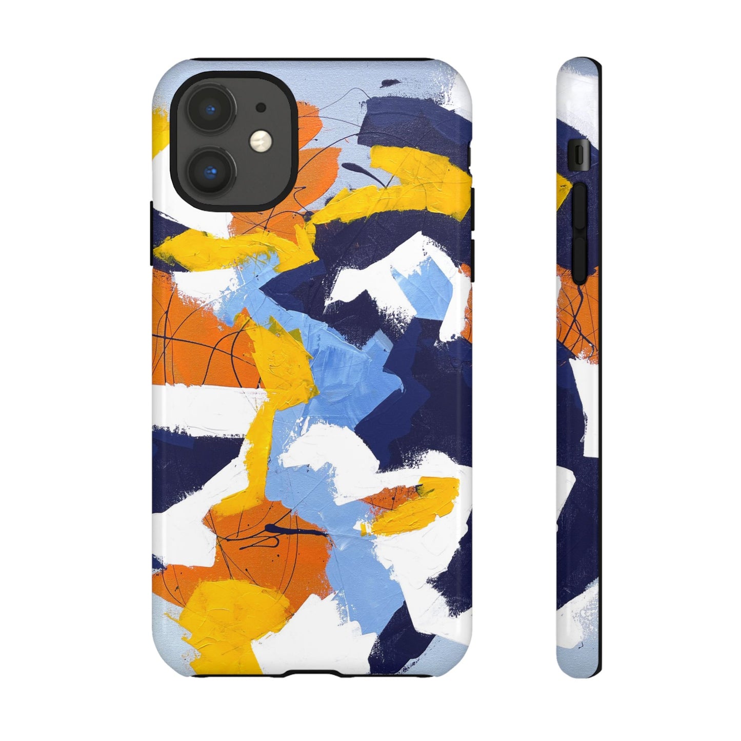 SpiralOutArt© "Gemini Juxtaposition" – Tough Phone Cases