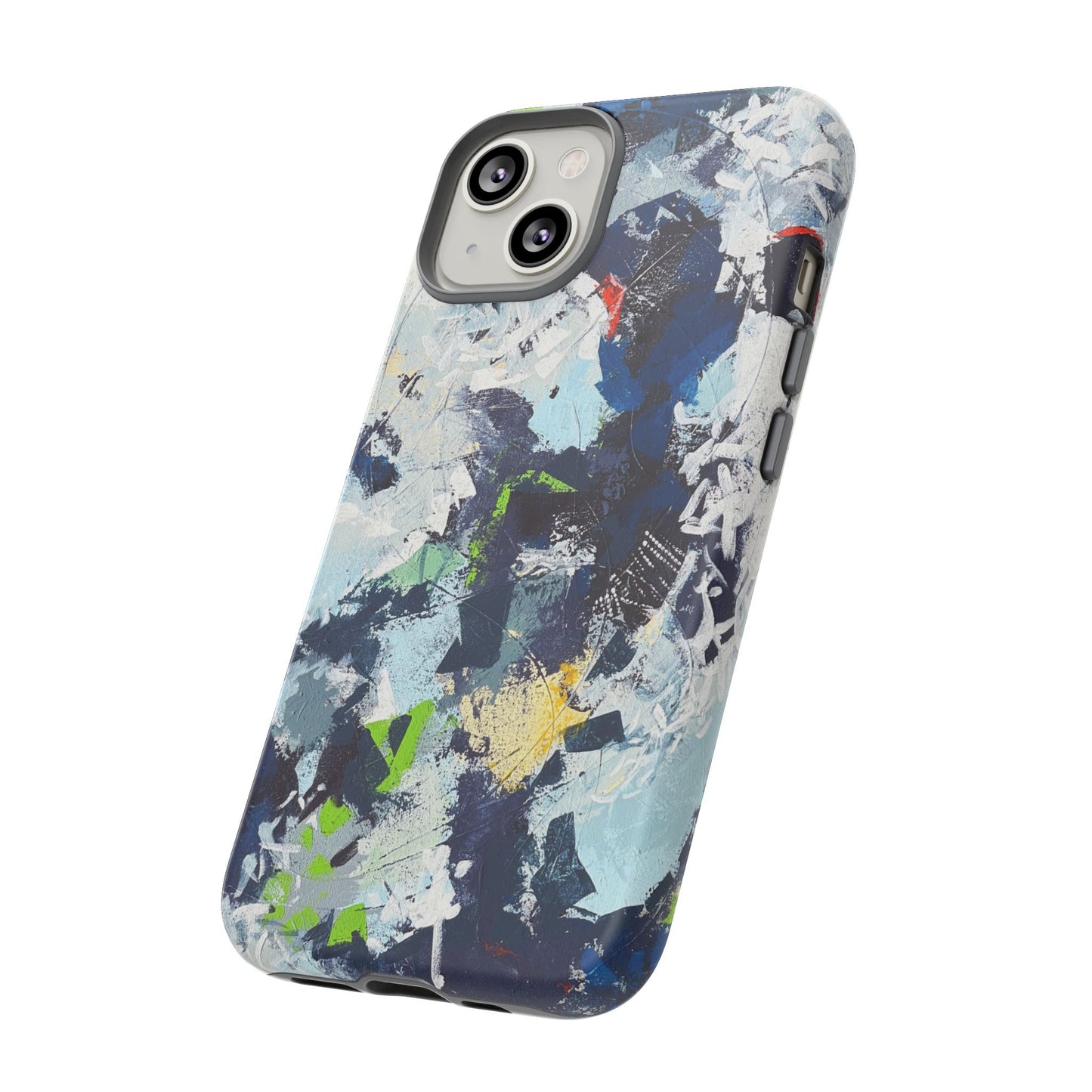 SpiralOutArt© "Skiing the Mexican Alps" – Tough Phone Case