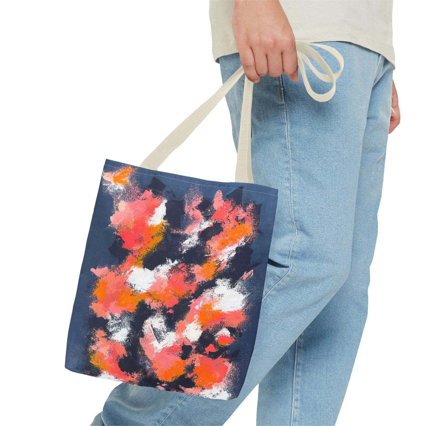 SpiralOutArt© "Winter Sun Deception" Tote Bag (AOP)