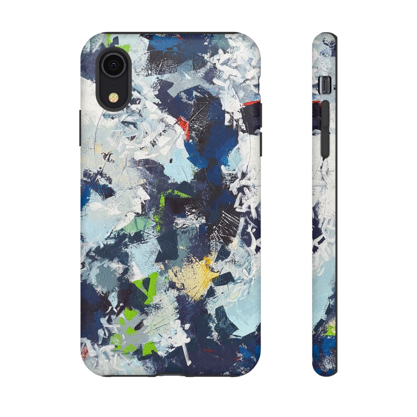 SpiralOutArt© "Skiing the Mexican Alps" – Tough Phone Case