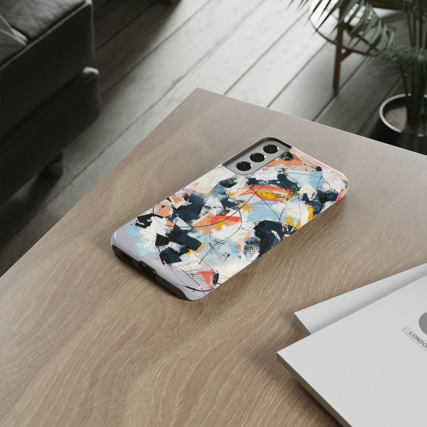 SpiralOutArt© "Late-Stage Capitalist Melancholy" – Tough Phone Case