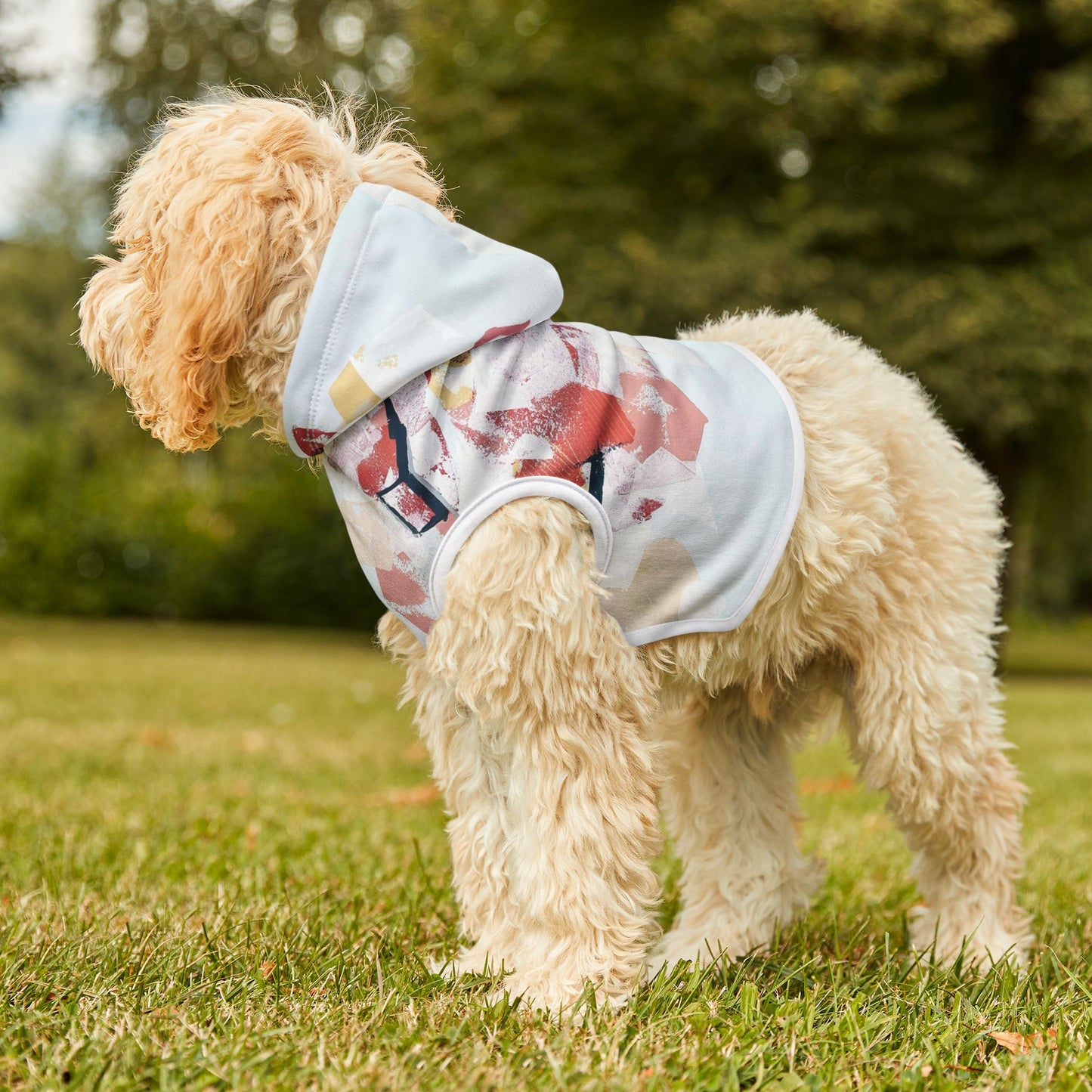 SpiralOutArt© "Cutting the Silver Cord" Pet Hoodie