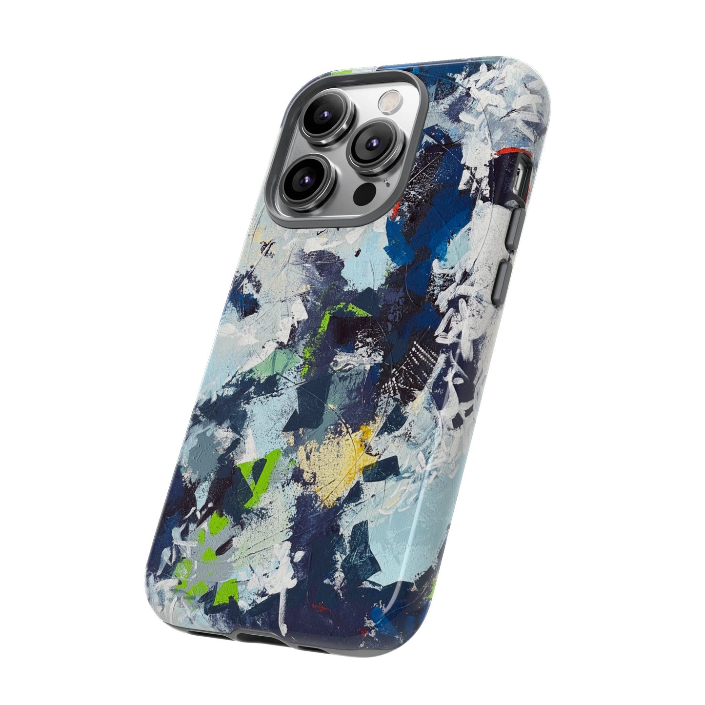 SpiralOutArt© "Skiing the Mexican Alps" – Tough Phone Case