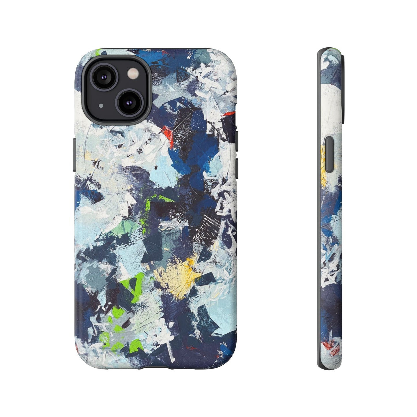 SpiralOutArt© "Skiing the Mexican Alps" – Tough Phone Case