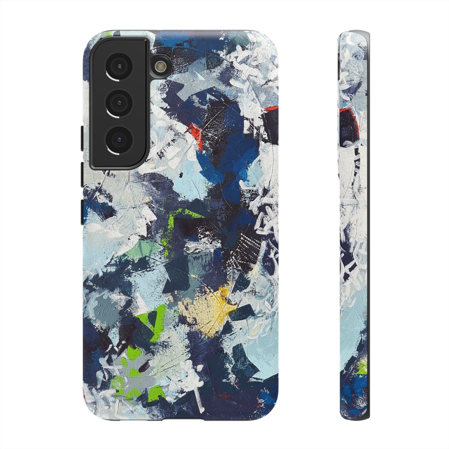 SpiralOutArt© "Skiing the Mexican Alps" – Tough Phone Case