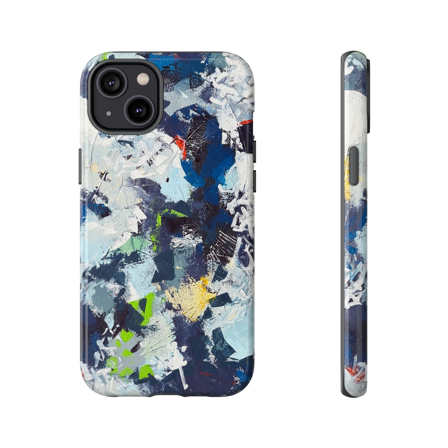 SpiralOutArt© "Skiing the Mexican Alps" – Tough Phone Case