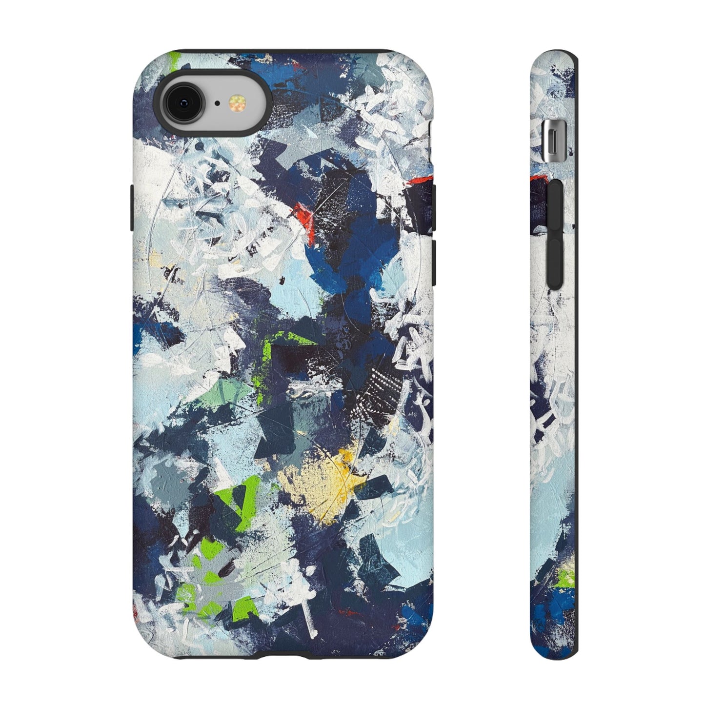 SpiralOutArt© "Skiing the Mexican Alps" – Tough Phone Case