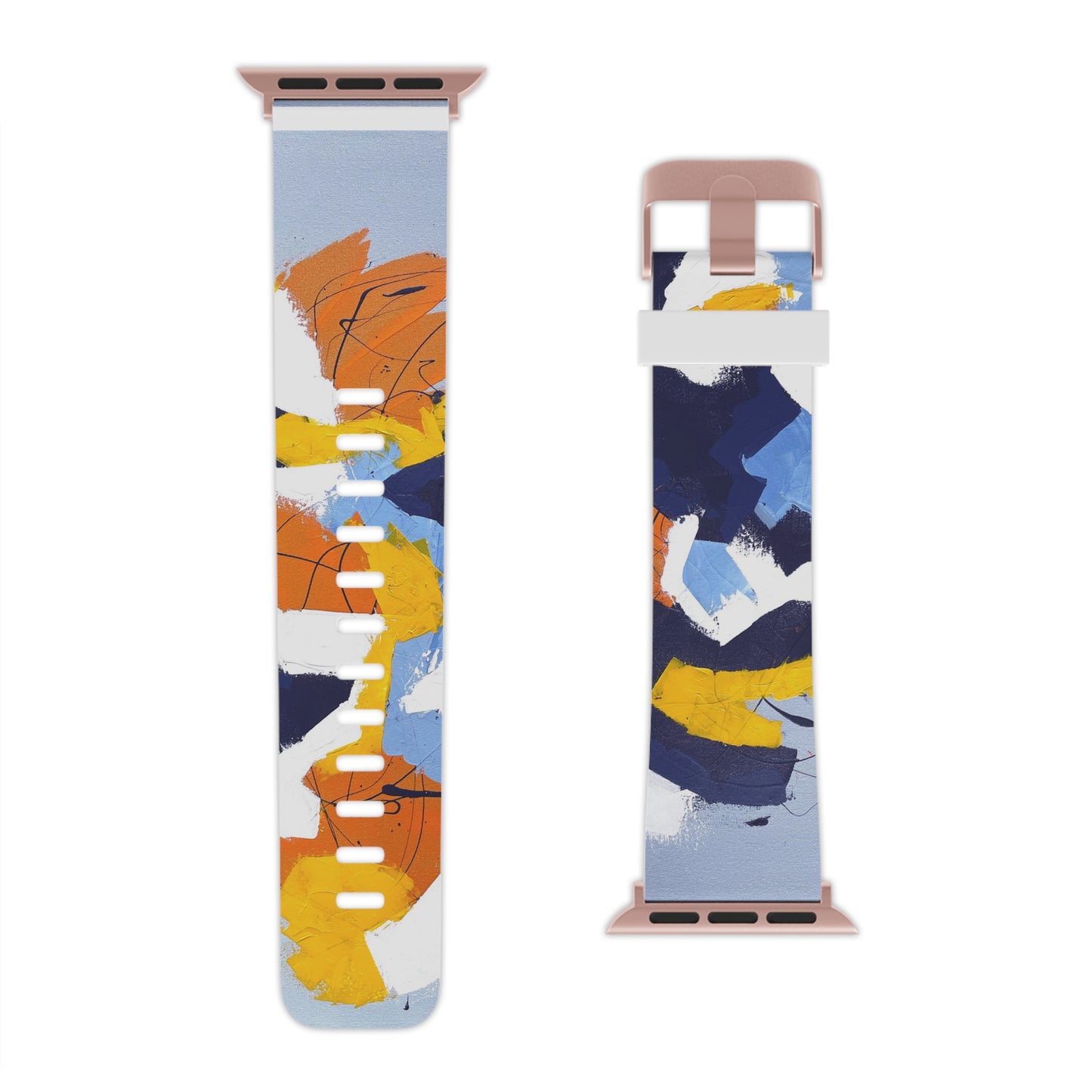 SpiralOutArt© "Gemini Juxtaposition" Watch Band for Apple Watch