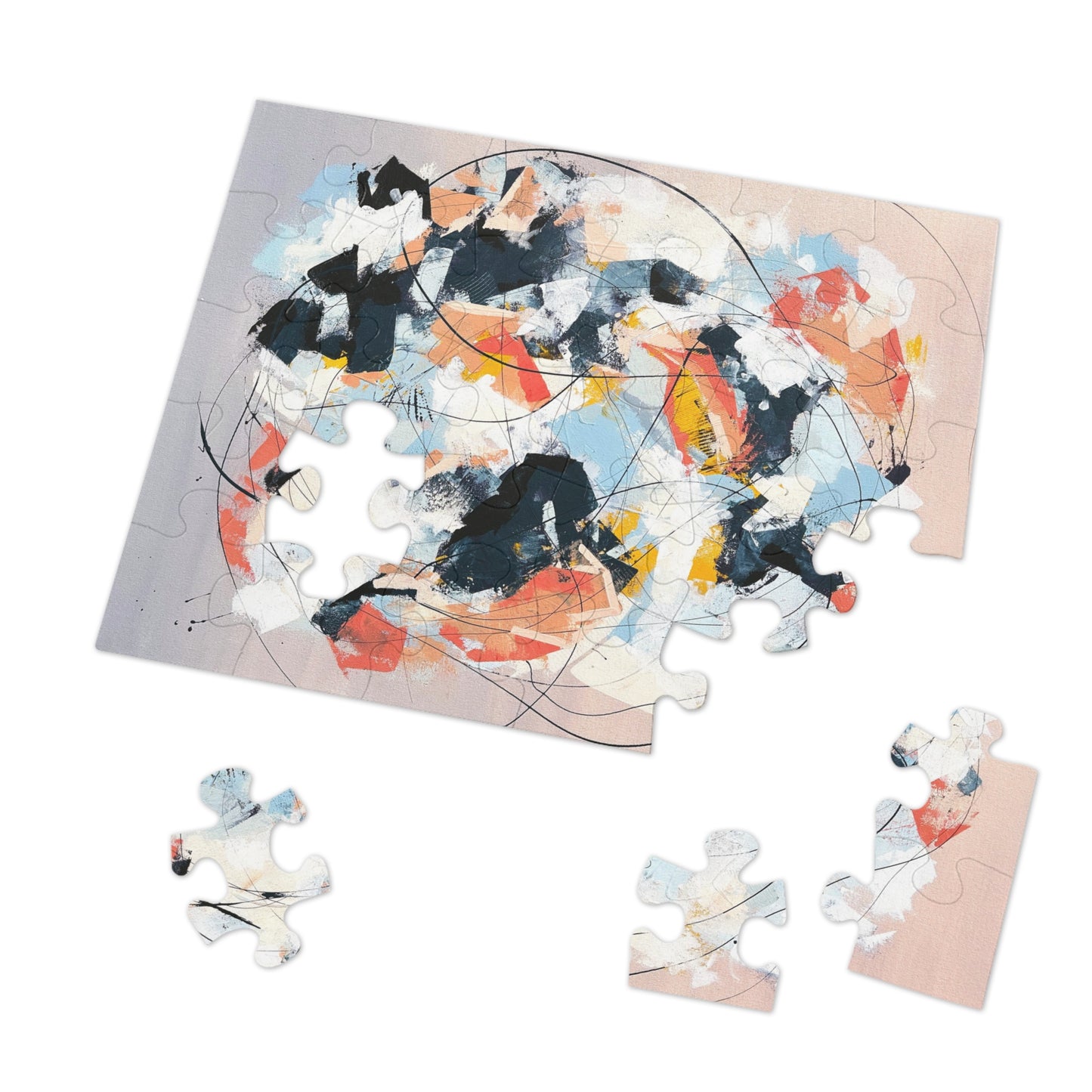 SpiralOutArt© "Late-Stage Capitalist Melancholy" Jigsaw Puzzle (30, 110, 252, 500,1000-Piece)