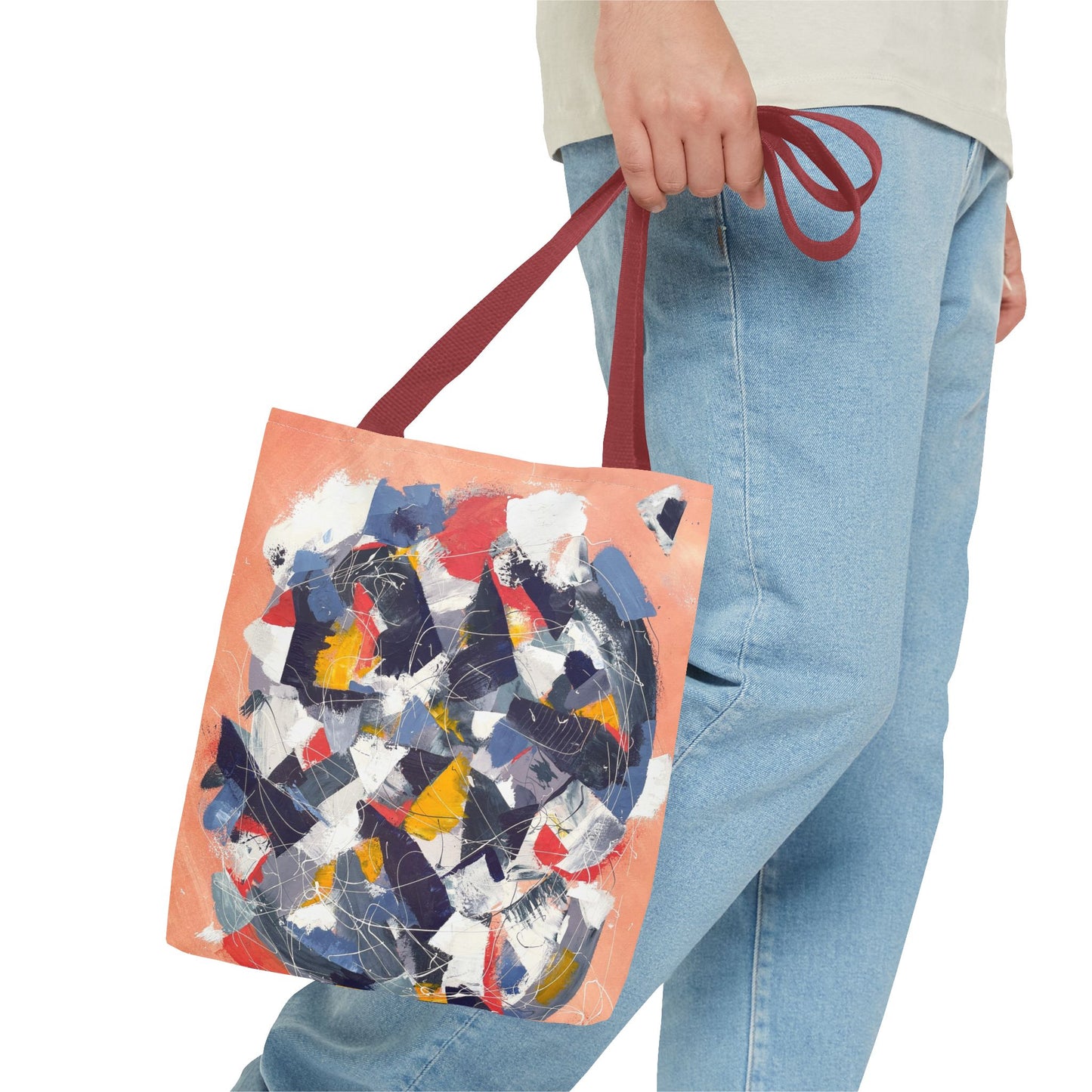 SpiralOutArt© "Little Revolving Doors" Tote Bag (AOP)