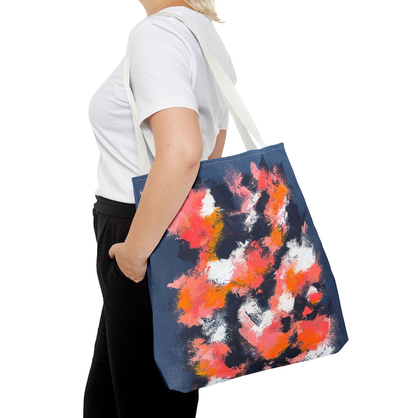 SpiralOutArt© "Winter Sun Deception" Tote Bag (AOP)