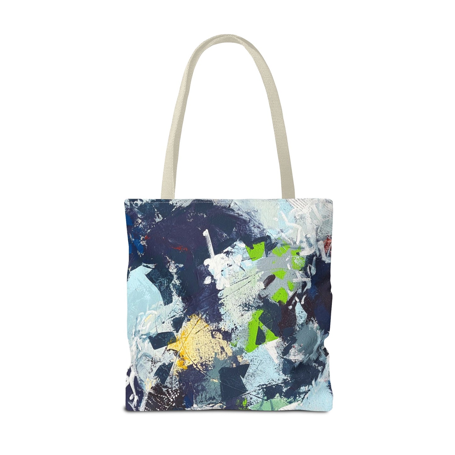 SpiralOutArt© "Skiing the Mexican Alps" Tote Bag (AOP)