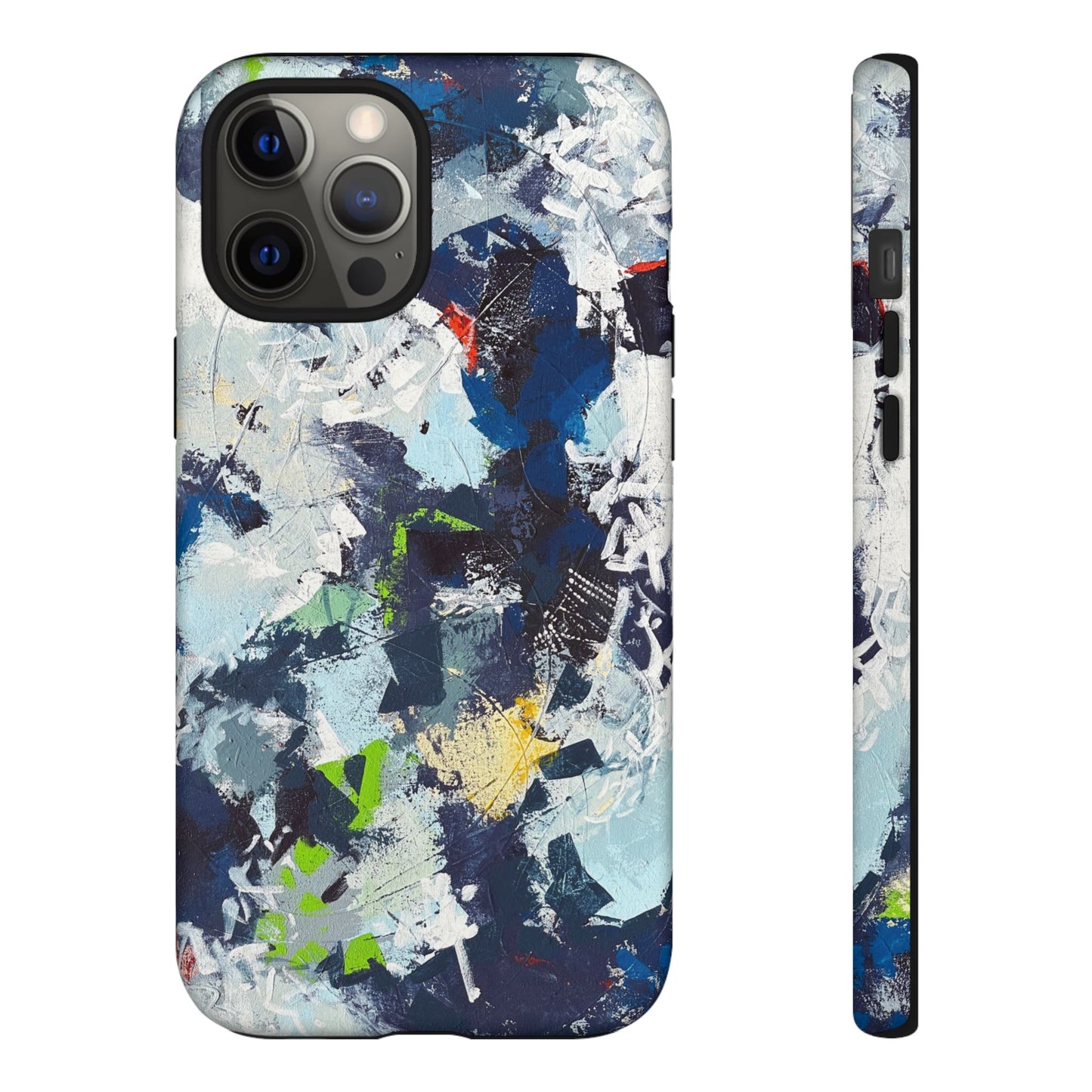 SpiralOutArt© "Skiing the Mexican Alps" – Tough Phone Case