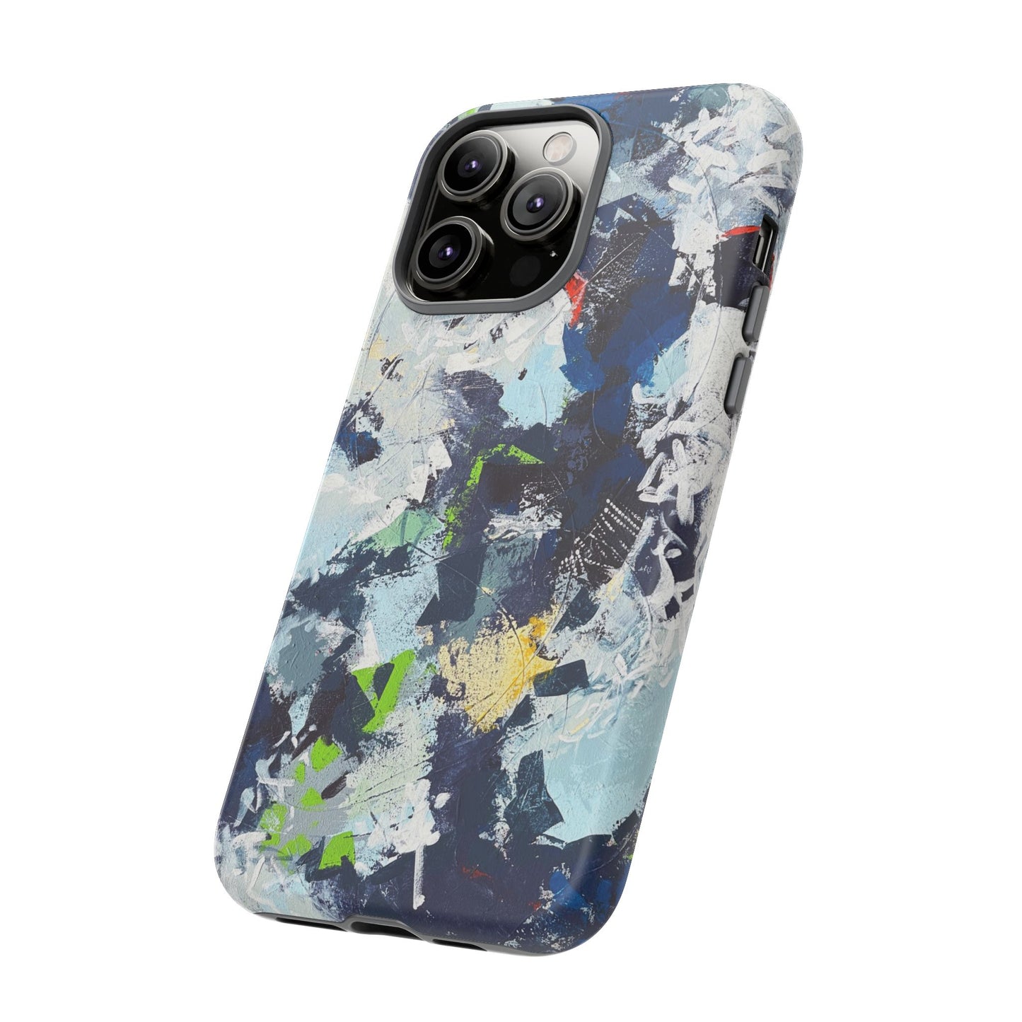 SpiralOutArt© "Skiing the Mexican Alps" – Tough Phone Case