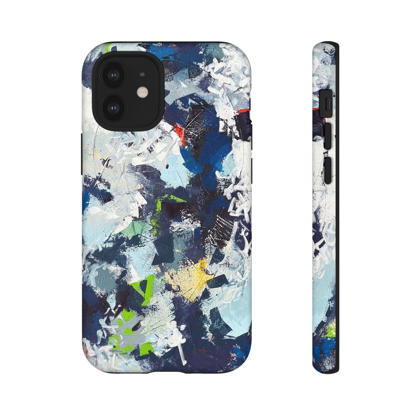 SpiralOutArt© "Skiing the Mexican Alps" – Tough Phone Case