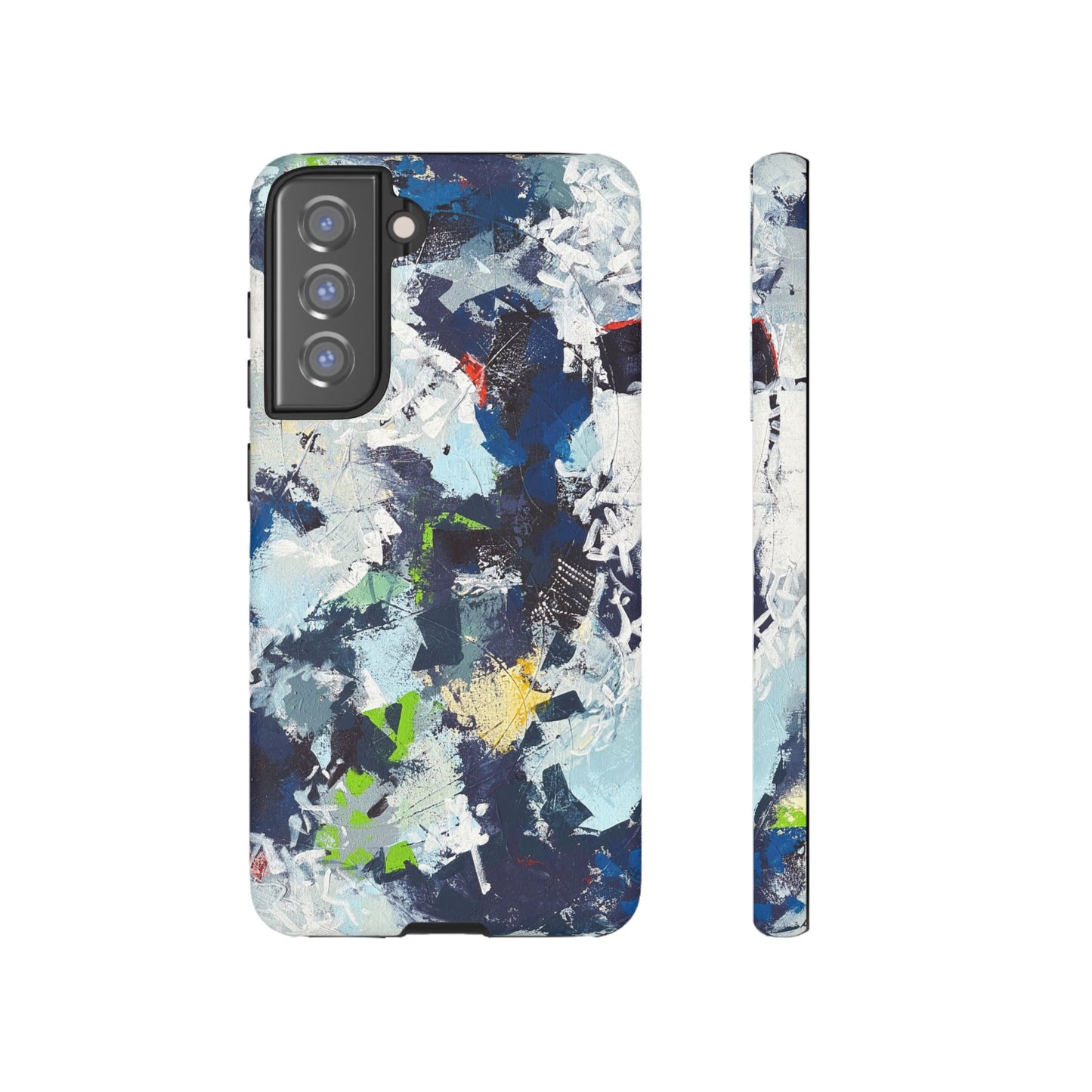 SpiralOutArt© "Skiing the Mexican Alps" – Tough Phone Case