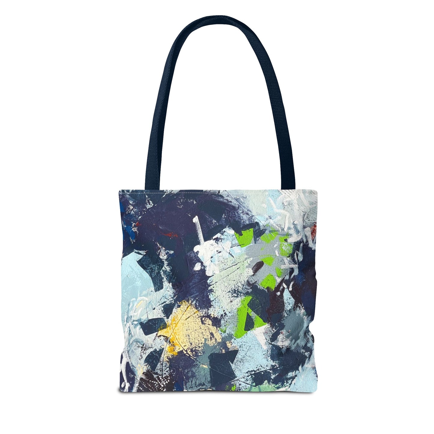 SpiralOutArt© "Skiing the Mexican Alps" Tote Bag (AOP)