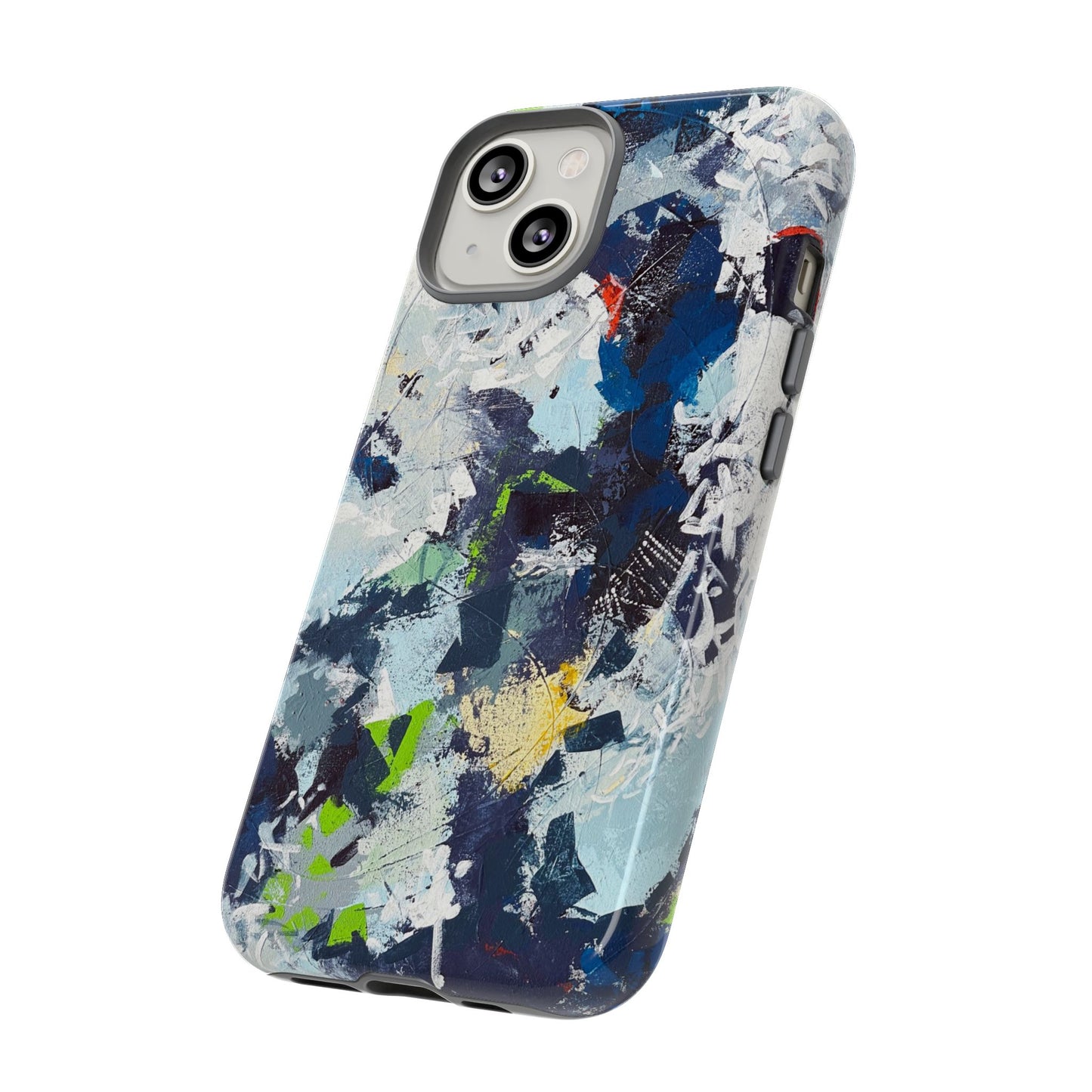 SpiralOutArt© "Skiing the Mexican Alps" – Tough Phone Case