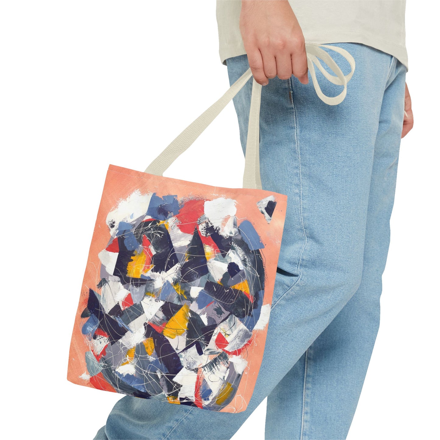 SpiralOutArt© "Little Revolving Doors" Tote Bag (AOP)