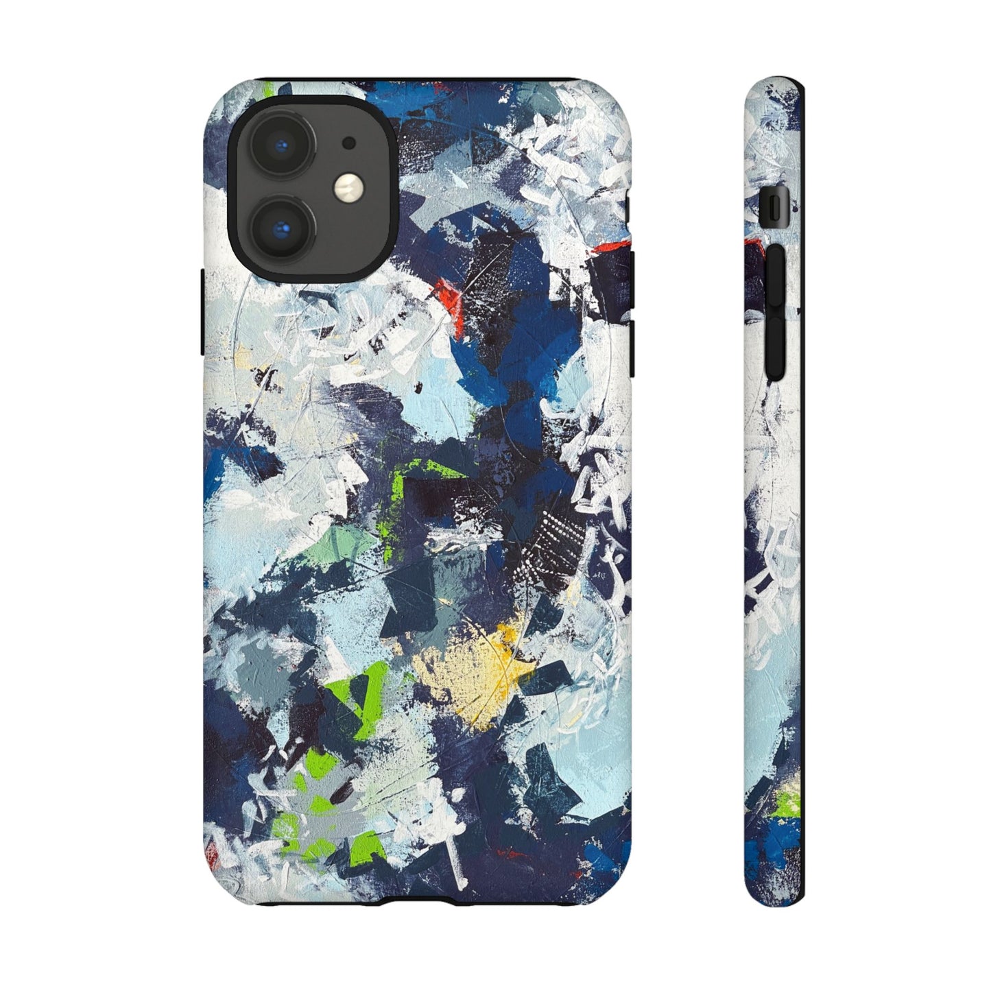 SpiralOutArt© "Skiing the Mexican Alps" – Tough Phone Case