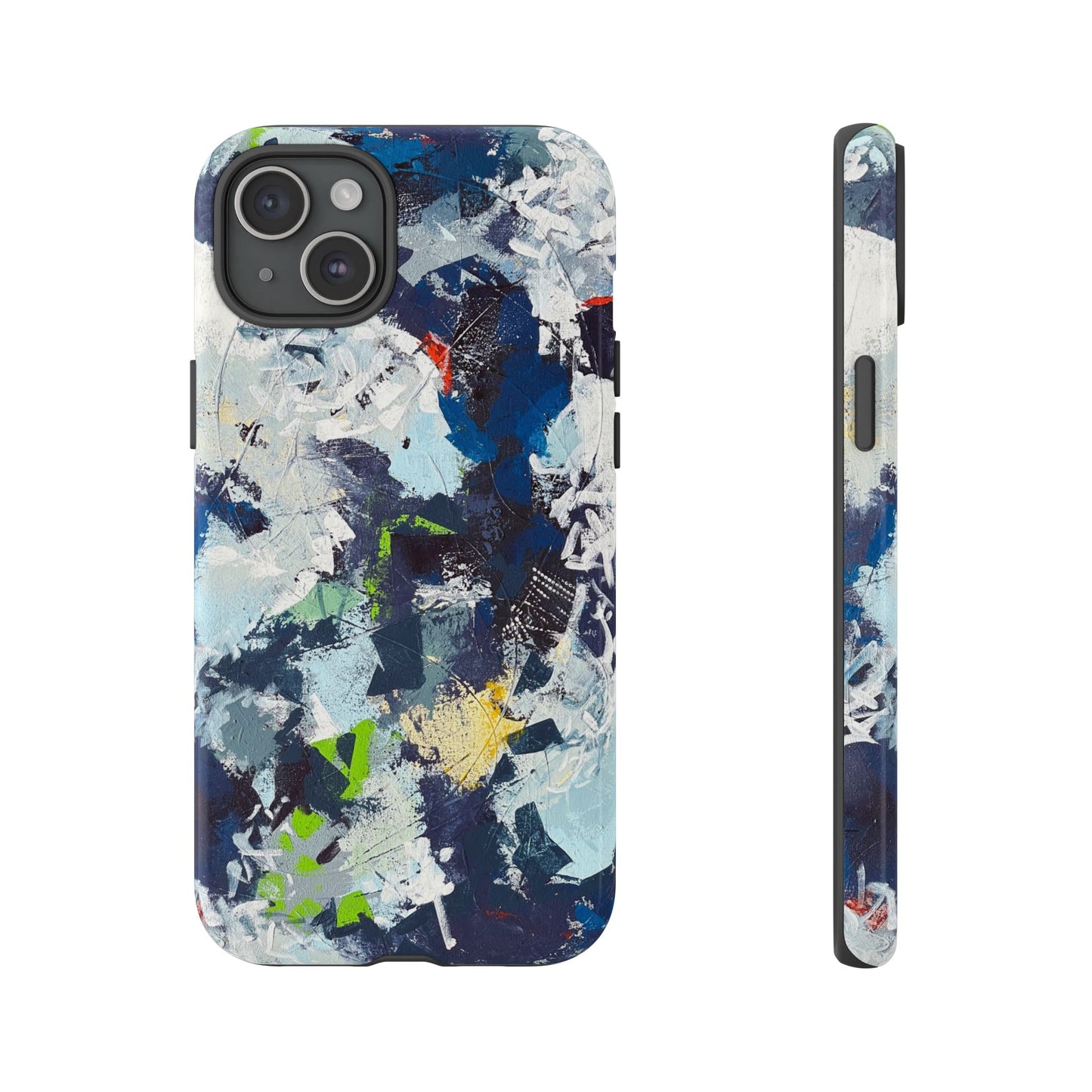 SpiralOutArt© "Skiing the Mexican Alps" – Tough Phone Case