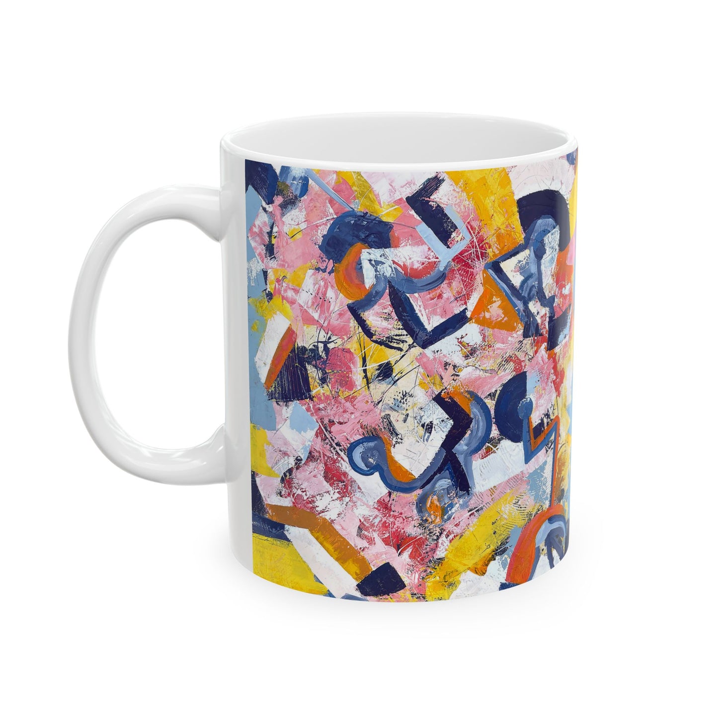 SpiralOutArt© "Where is This Again?" Ceramic Mug, (11oz, 15oz)