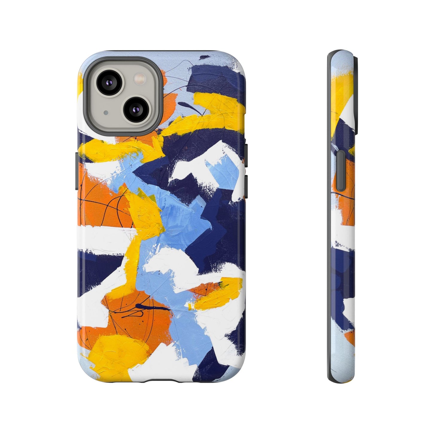 SpiralOutArt© "Gemini Juxtaposition" – Tough Phone Cases