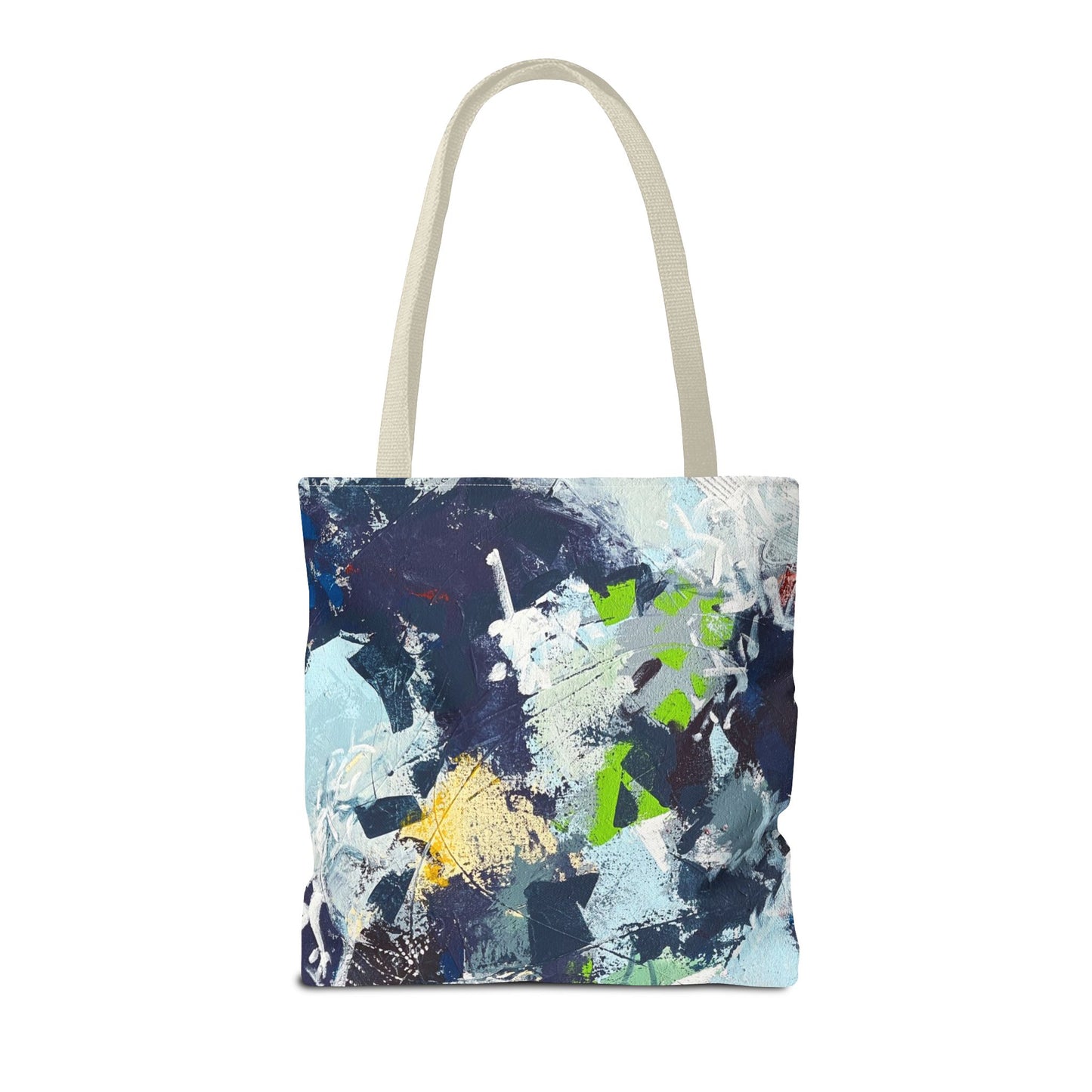 SpiralOutArt© "Skiing the Mexican Alps" Tote Bag (AOP)