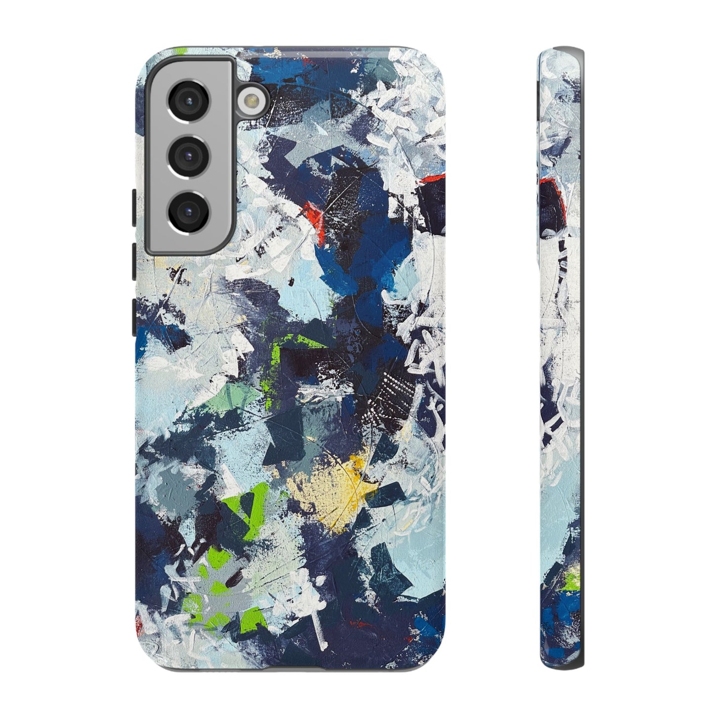 SpiralOutArt© "Skiing the Mexican Alps" – Tough Phone Case