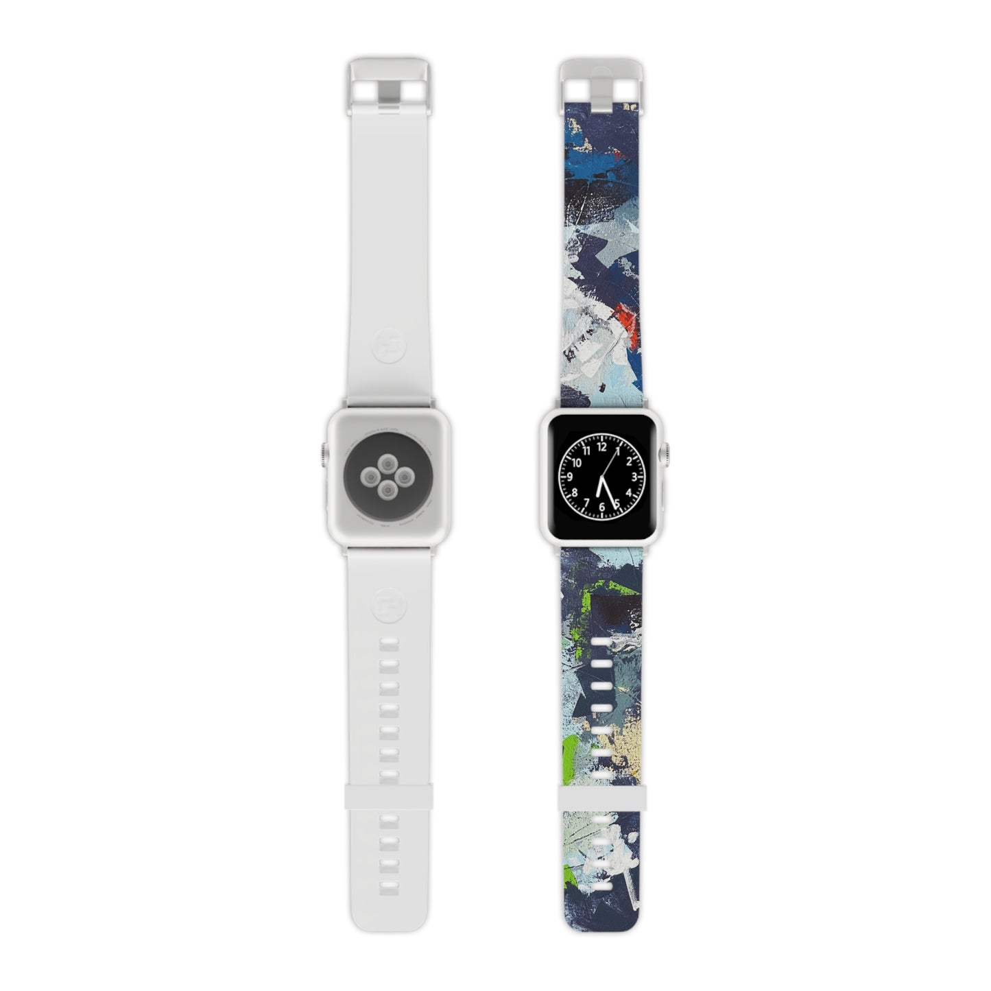 SpiralOutArt© "Skiing the Mexican Alps" Watch Band for Apple Watch