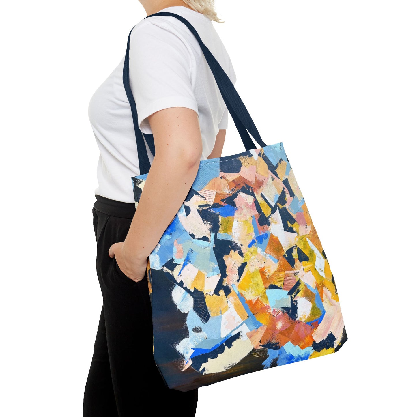 SpiralOutArt© "Watcher" Tote Bag (AOP)