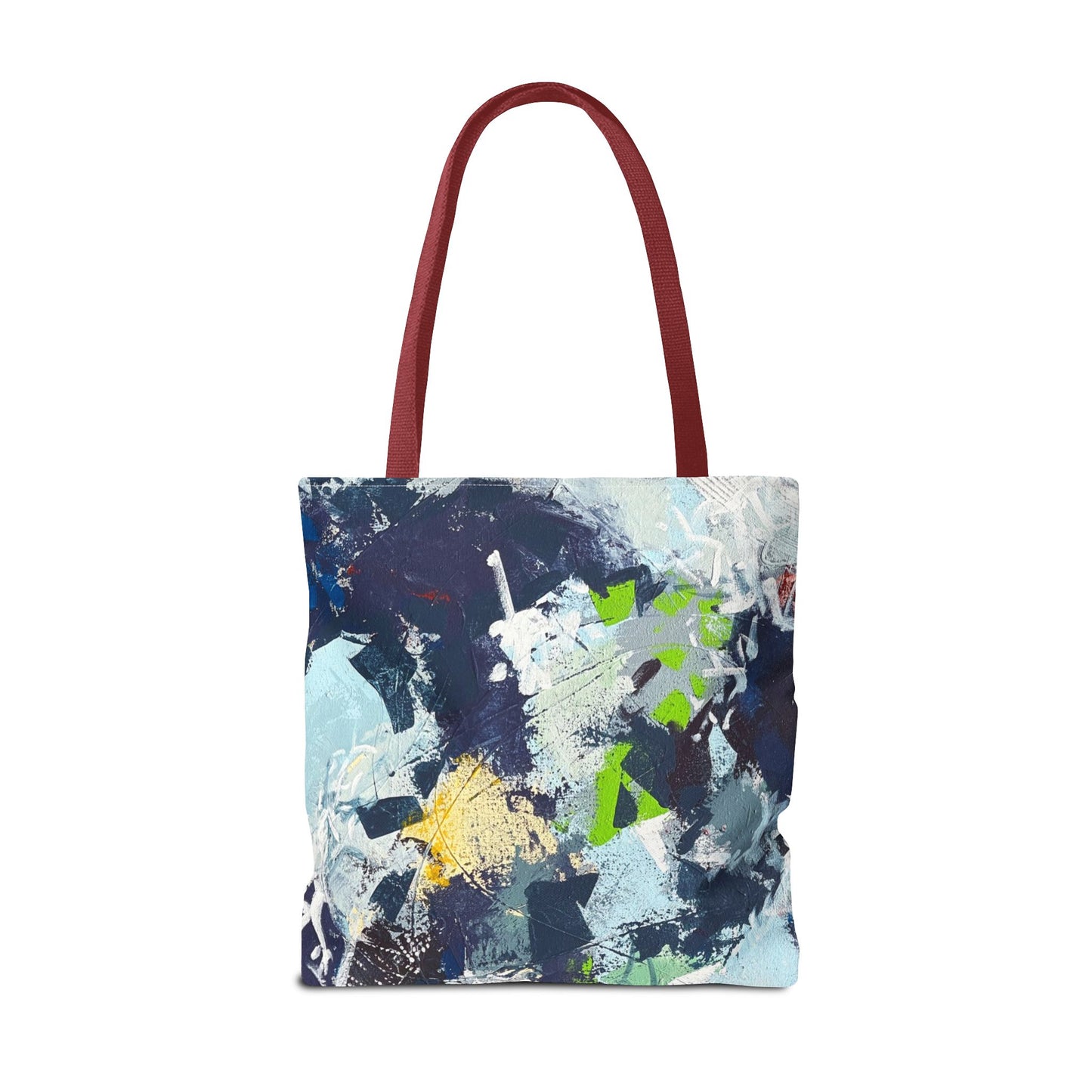 SpiralOutArt© "Skiing the Mexican Alps" Tote Bag (AOP)