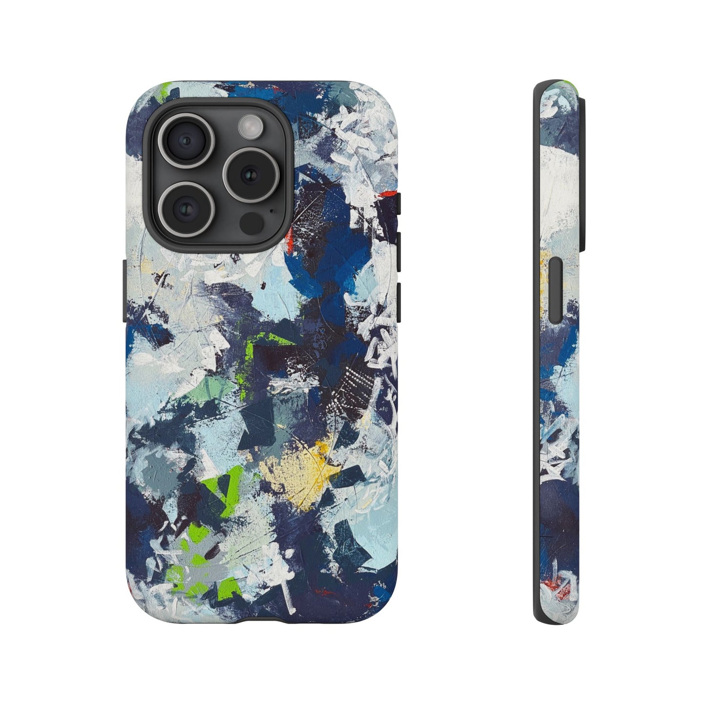 SpiralOutArt© "Skiing the Mexican Alps" – Tough Phone Case