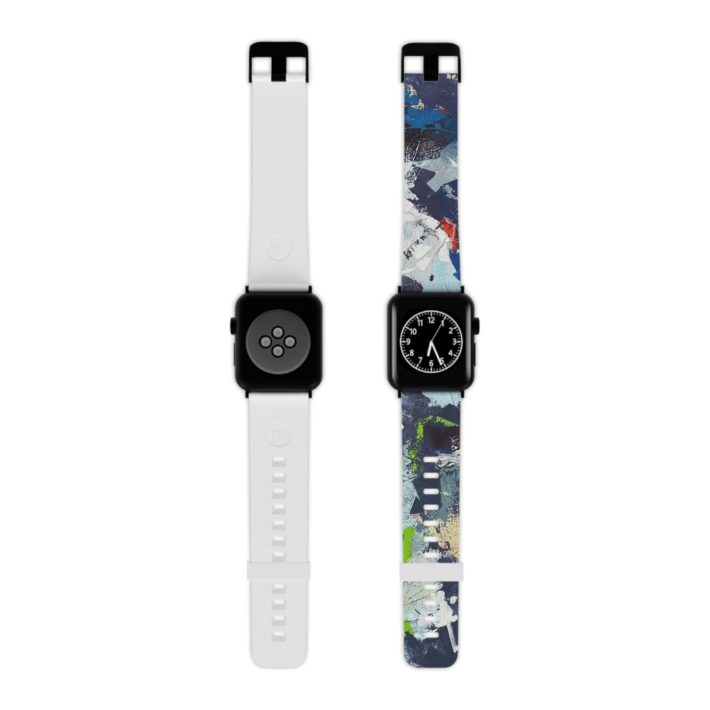 SpiralOutArt© "Skiing the Mexican Alps" Watch Band for Apple Watch