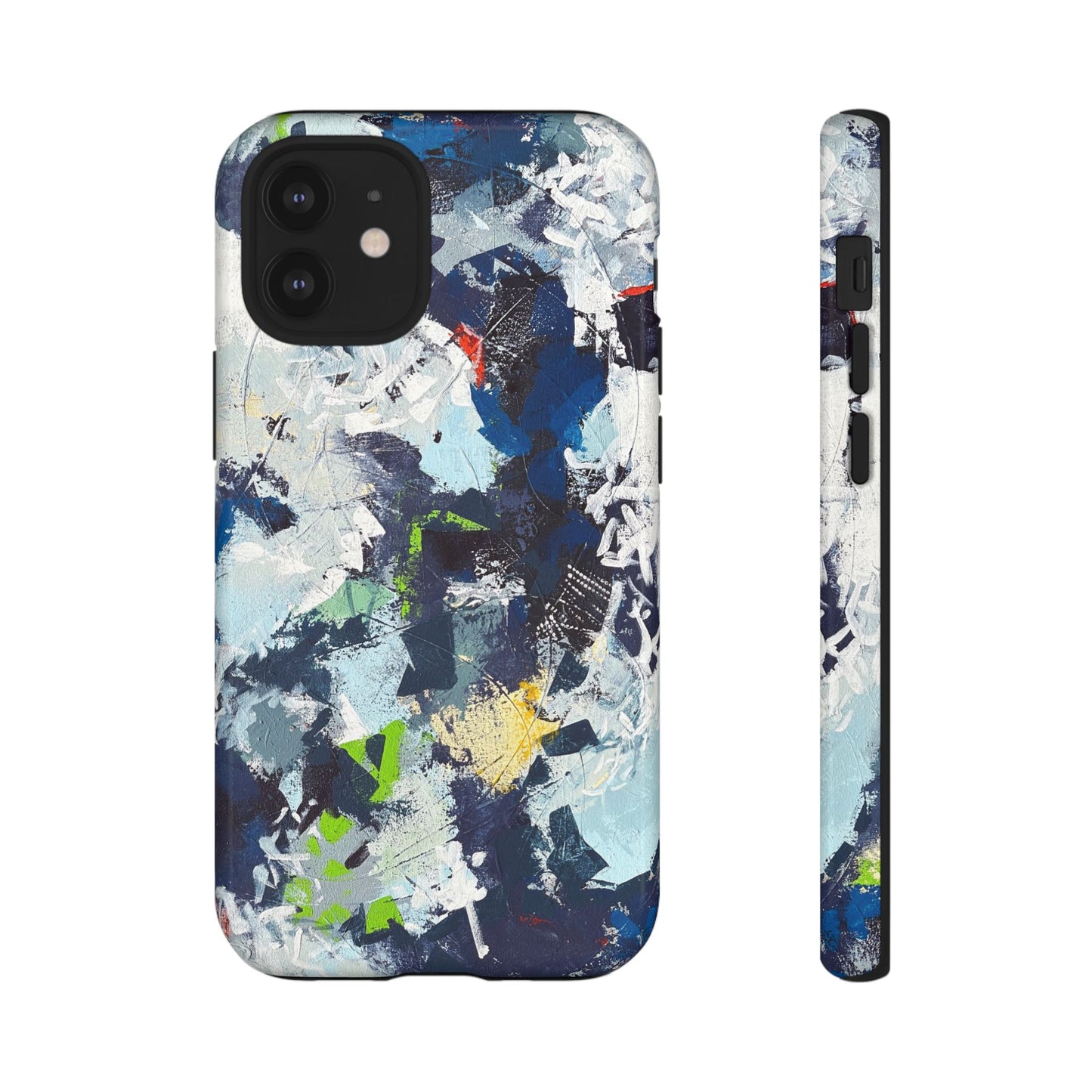 SpiralOutArt© "Skiing the Mexican Alps" – Tough Phone Case