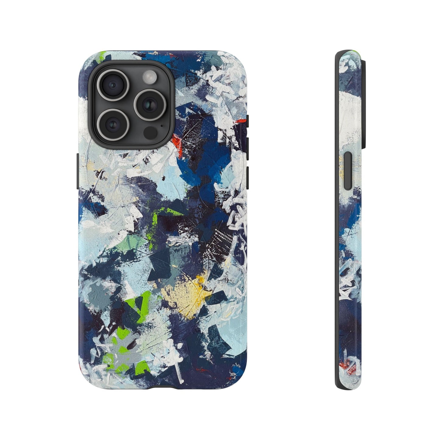 SpiralOutArt© "Skiing the Mexican Alps" – Tough Phone Case