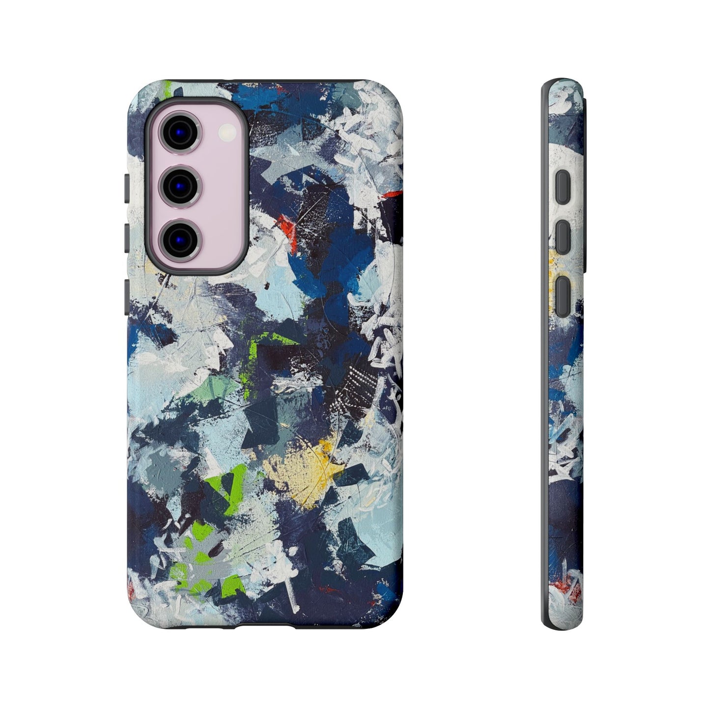 SpiralOutArt© "Skiing the Mexican Alps" – Tough Phone Case