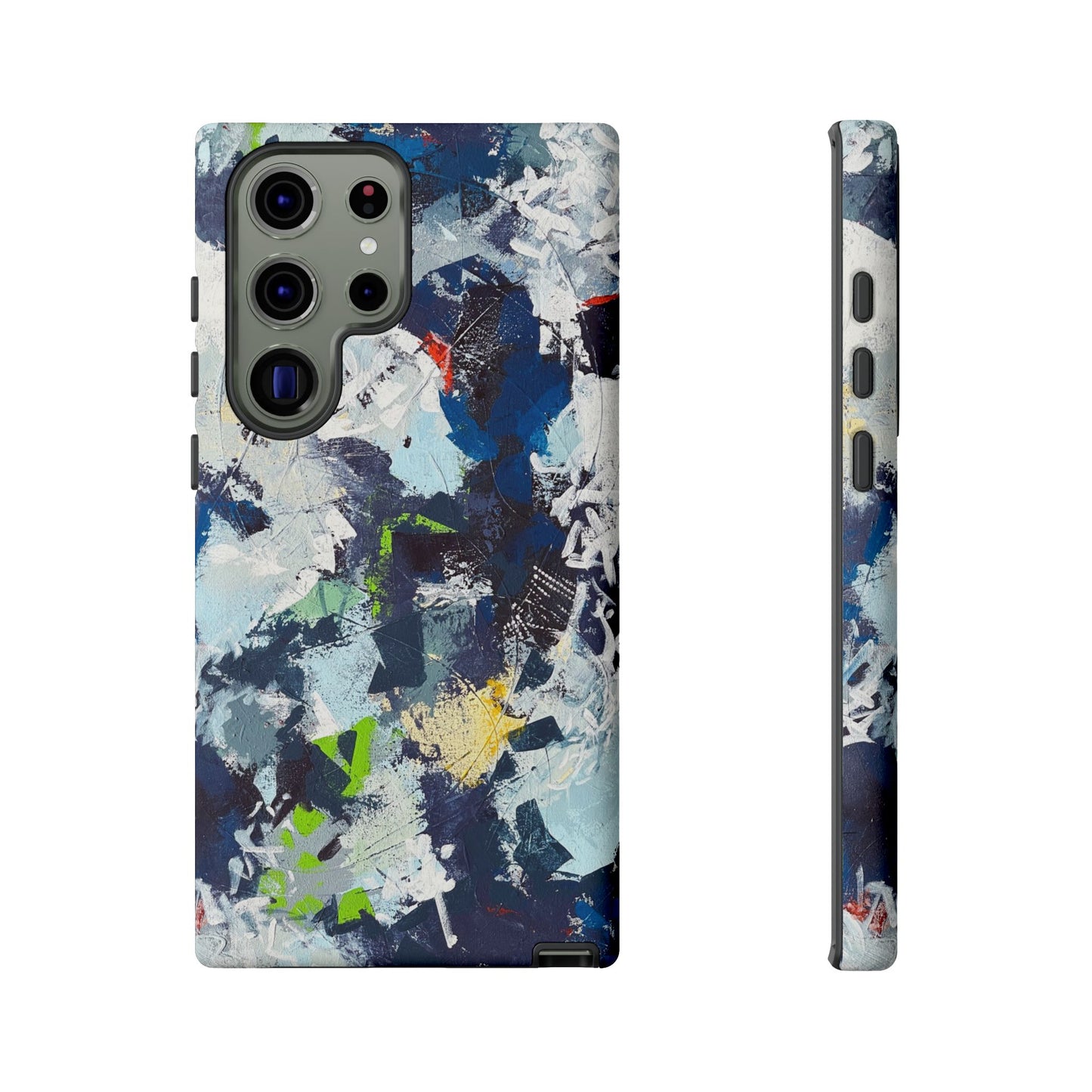 SpiralOutArt© "Skiing the Mexican Alps" – Tough Phone Case