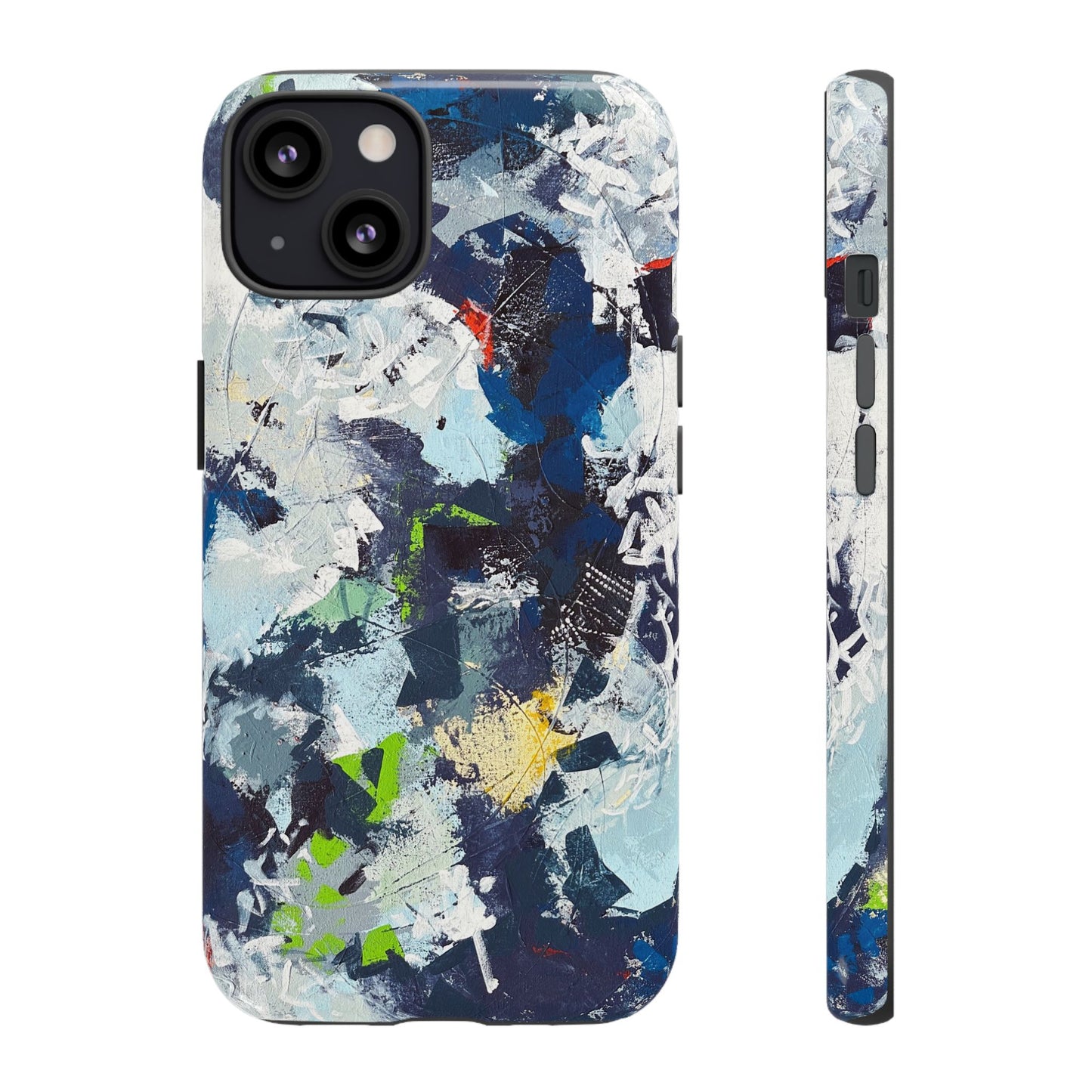 SpiralOutArt© "Skiing the Mexican Alps" – Tough Phone Case