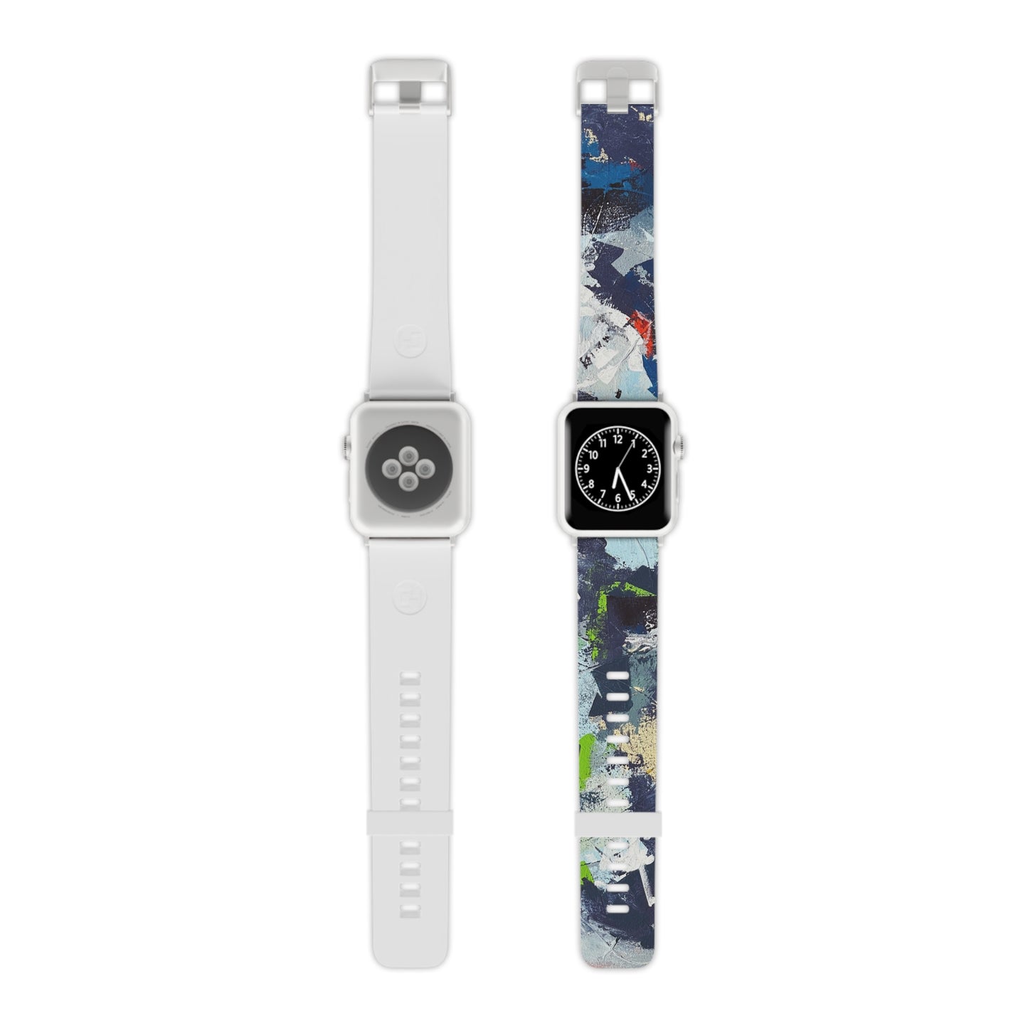 SpiralOutArt© "Skiing the Mexican Alps" Watch Band for Apple Watch