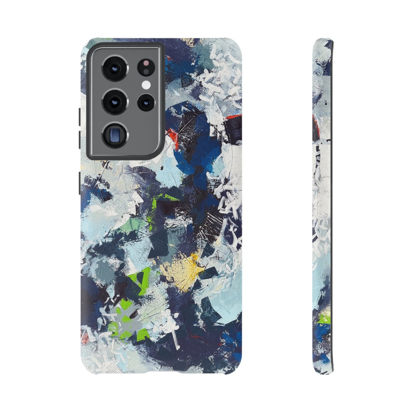 SpiralOutArt© "Skiing the Mexican Alps" – Tough Phone Case