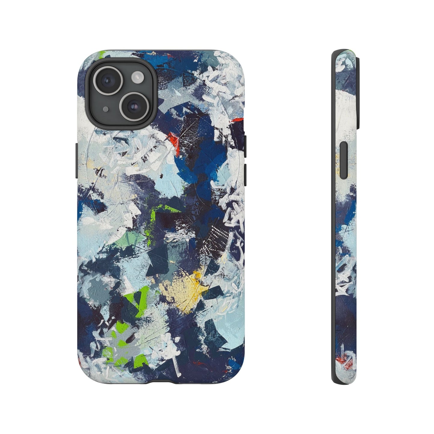 SpiralOutArt© "Skiing the Mexican Alps" – Tough Phone Case