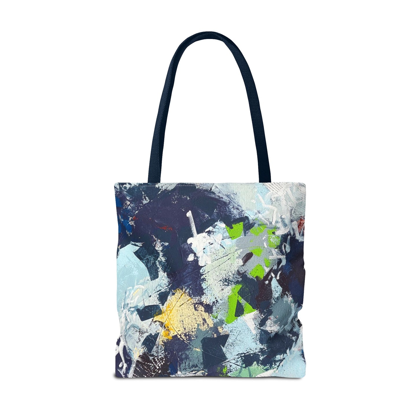 SpiralOutArt© "Skiing the Mexican Alps" Tote Bag (AOP)