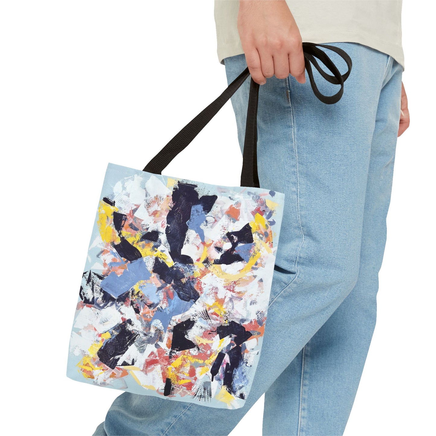 SpiralOutArt© "Like Spinning Plates" Tote Bag (AOP)